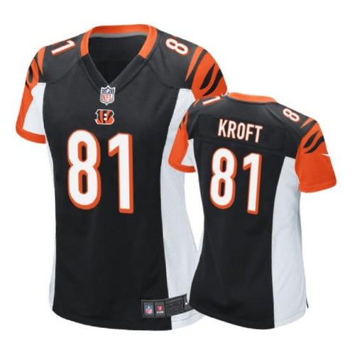 Cincinnati Bengals Tyler Kroft Black Women’s Jersey