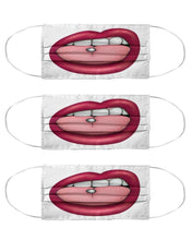 Load image into Gallery viewer, Sexy Lips with tongue piercing FM pa11