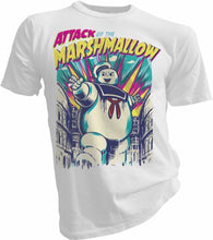 Load image into Gallery viewer, Ghostbusters Attack Of The Marshmallow T-Shirt