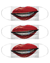 Load image into Gallery viewer, Sexy Lips Teeth Gem Design Face pa09