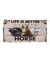 Load image into Gallery viewer, LIFE IS BETTER HORSE FM