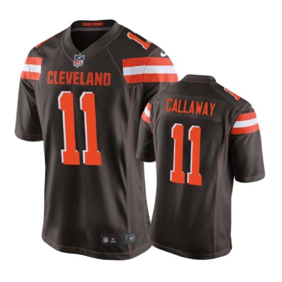 Cleveland Browns Antonio Callaway Game Brown Men’s Jersey