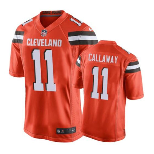 Cleveland Browns Antonio Callaway Game Orange Men’s Jersey