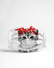 Load image into Gallery viewer, Abstand Halten Cat Face Mask
