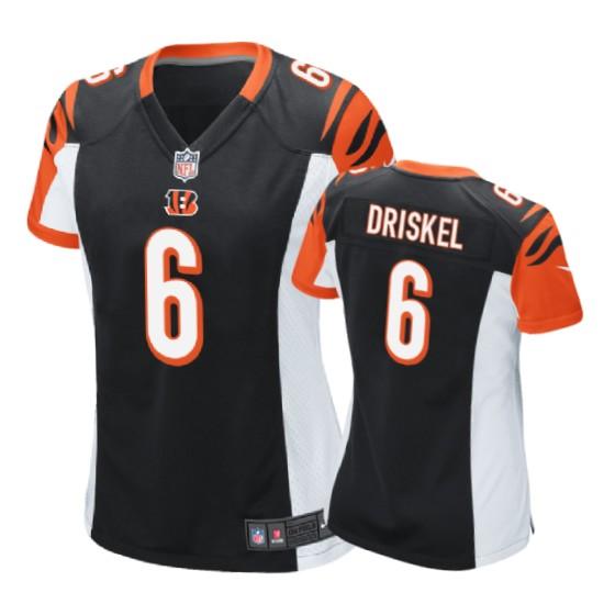 Cincinnati Bengals Jeff Driskel Black Women’s Jersey