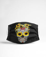 Load image into Gallery viewer, Skull with headband sunflower mandala decoration cam101
