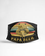 Load image into Gallery viewer, Papa bear drinking beer funny mask  HK10