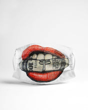 Load image into Gallery viewer, Lips holds 100 dollars gangster funny cam108