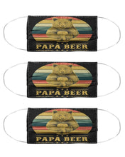Load image into Gallery viewer, Papa bear drinking beer funny mask  HK10