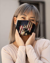 Load image into Gallery viewer, FM german shepherd american flag cam125
